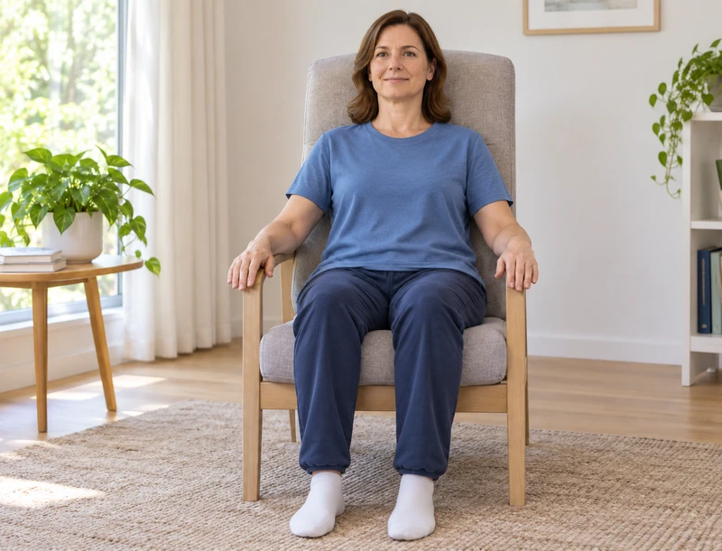 Upright — use when this is the position prescribed in your plan.