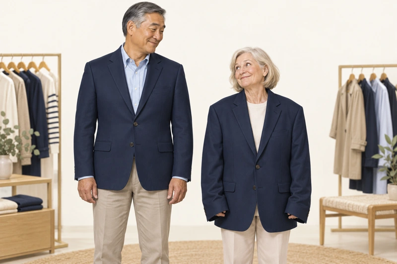 The same jacket can fit two people differently. A lens also needs to suit the individual, although eye measurements, not clothing size, determine its power.